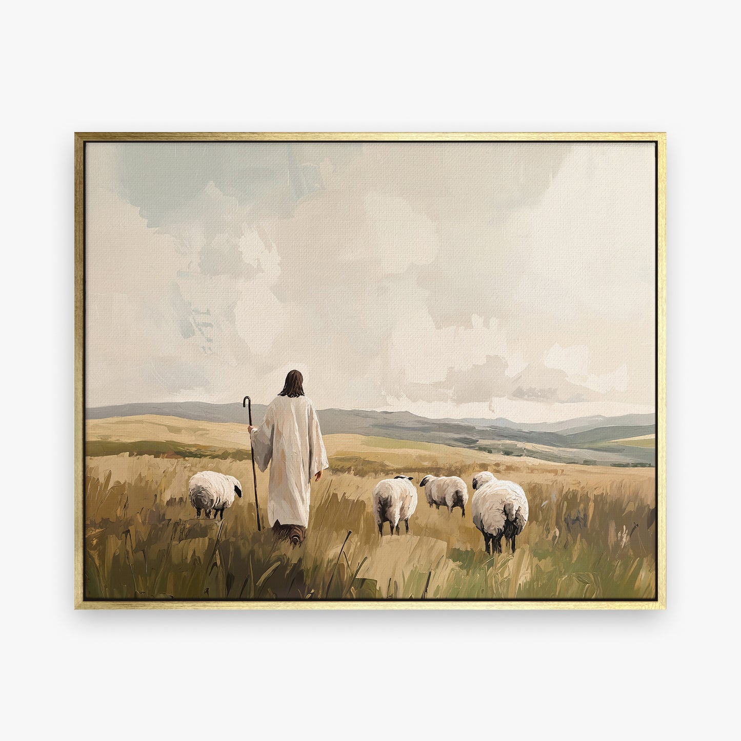 The Lord is my shepherd - landscape