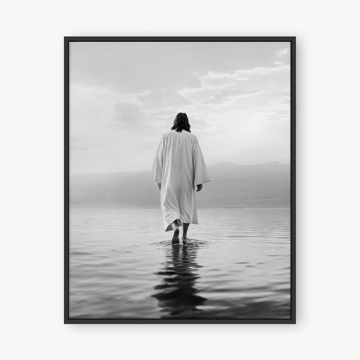 Divine Reflection - B&W