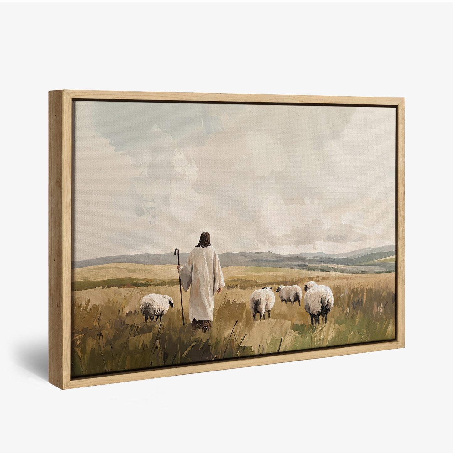 The Lord is my shepherd - landscape