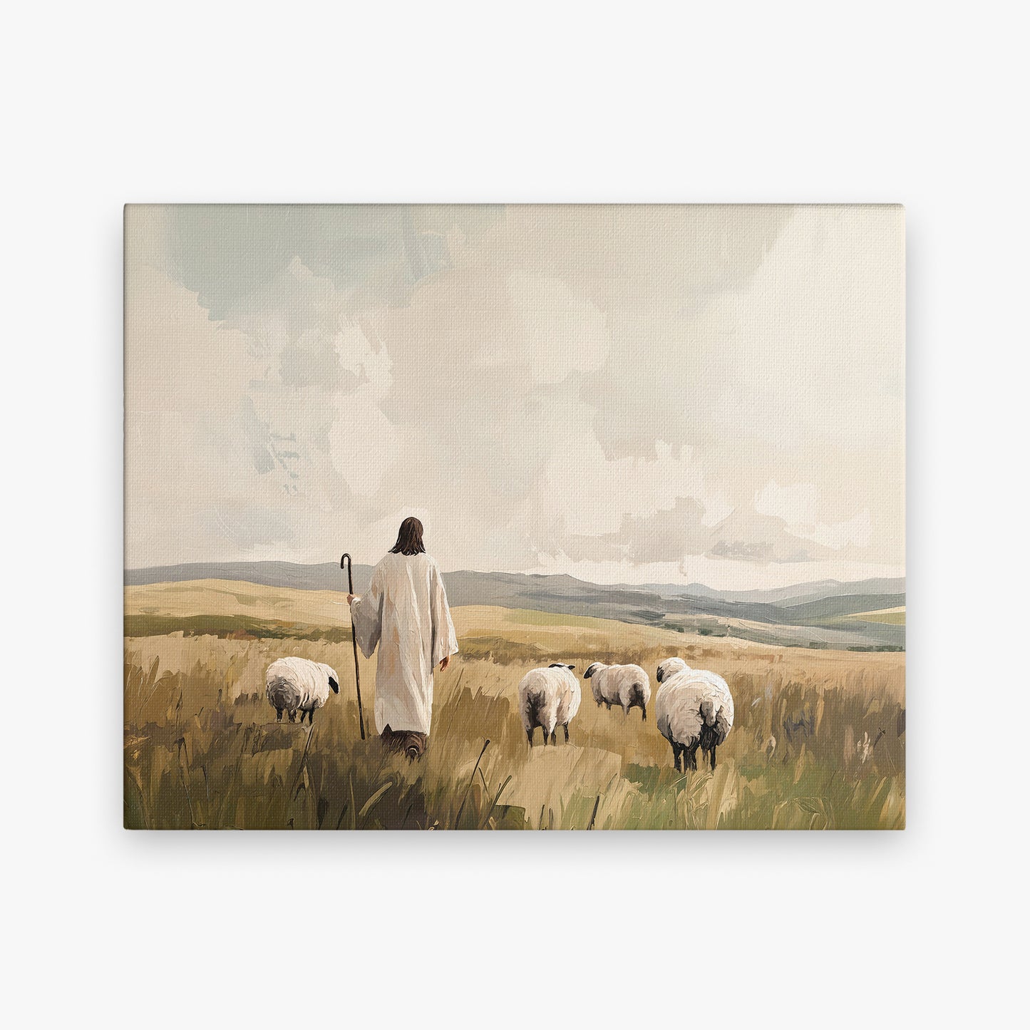 The Lord is my shepherd - landscape