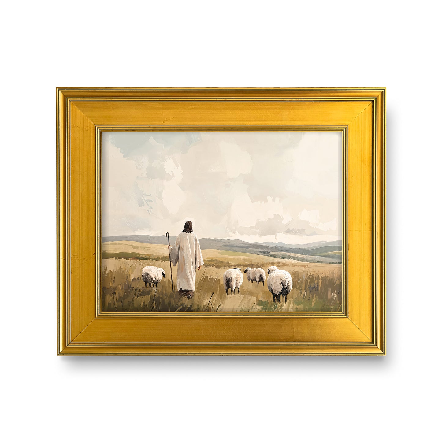 The Lord is my shepherd - landscape