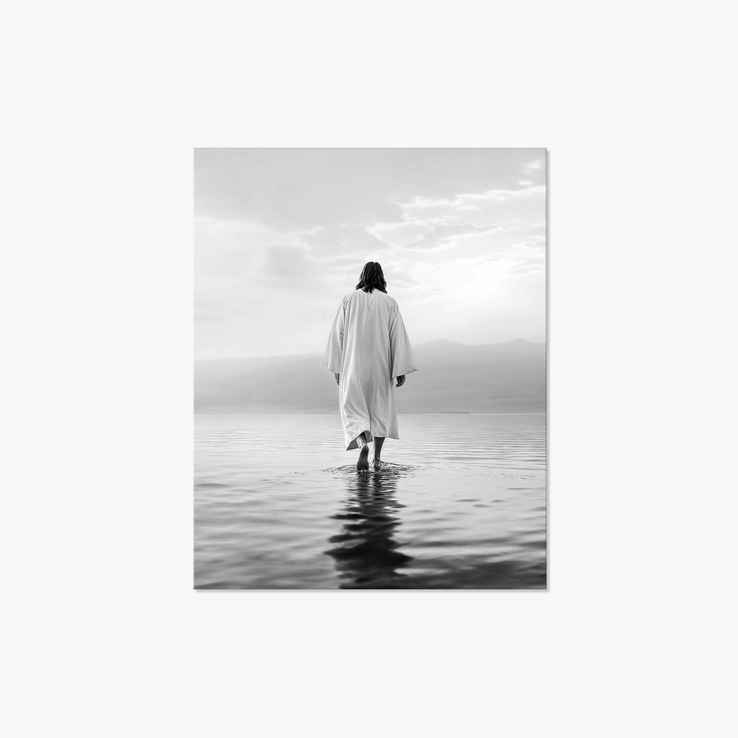 Divine Reflection - B&W