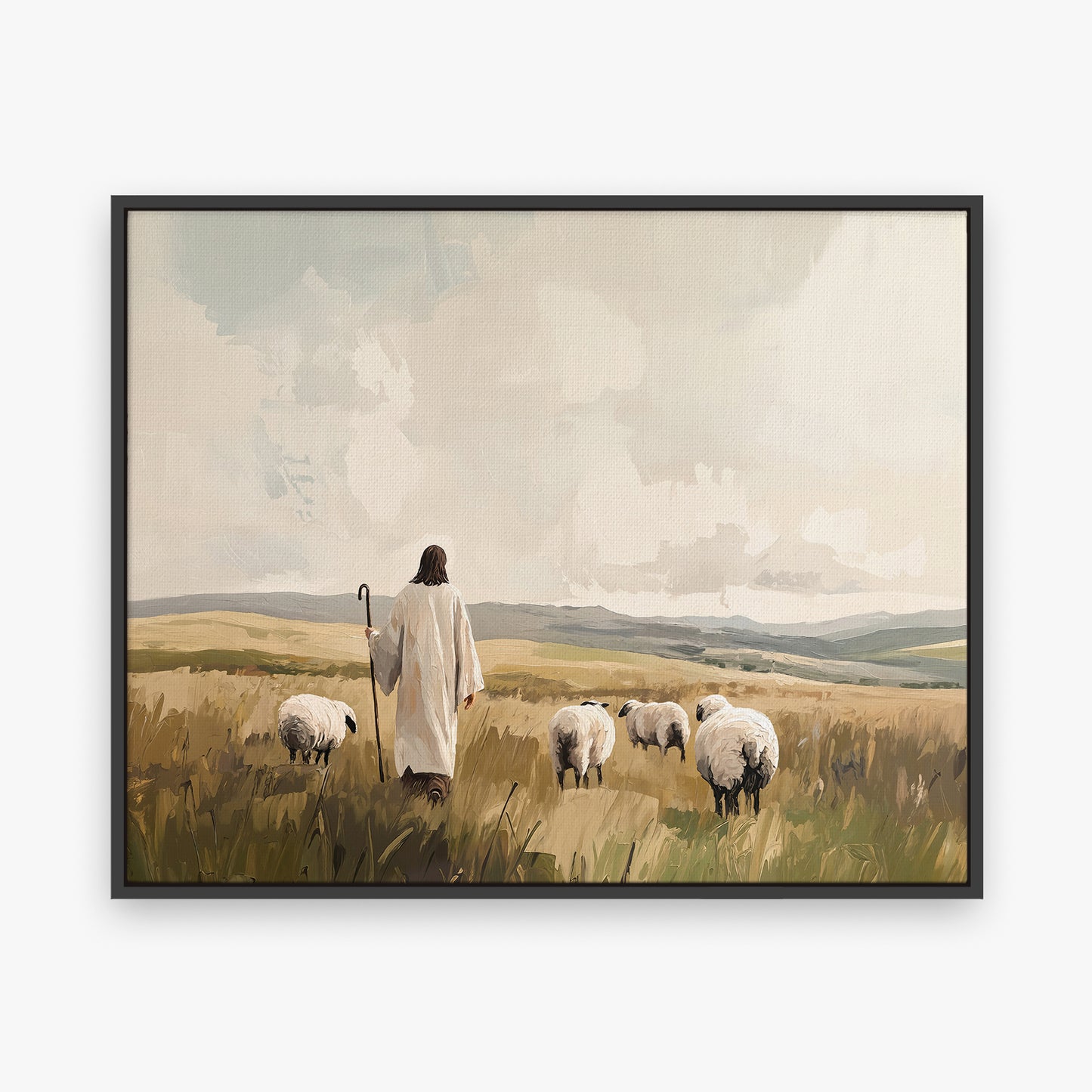 The Lord is my shepherd - landscape