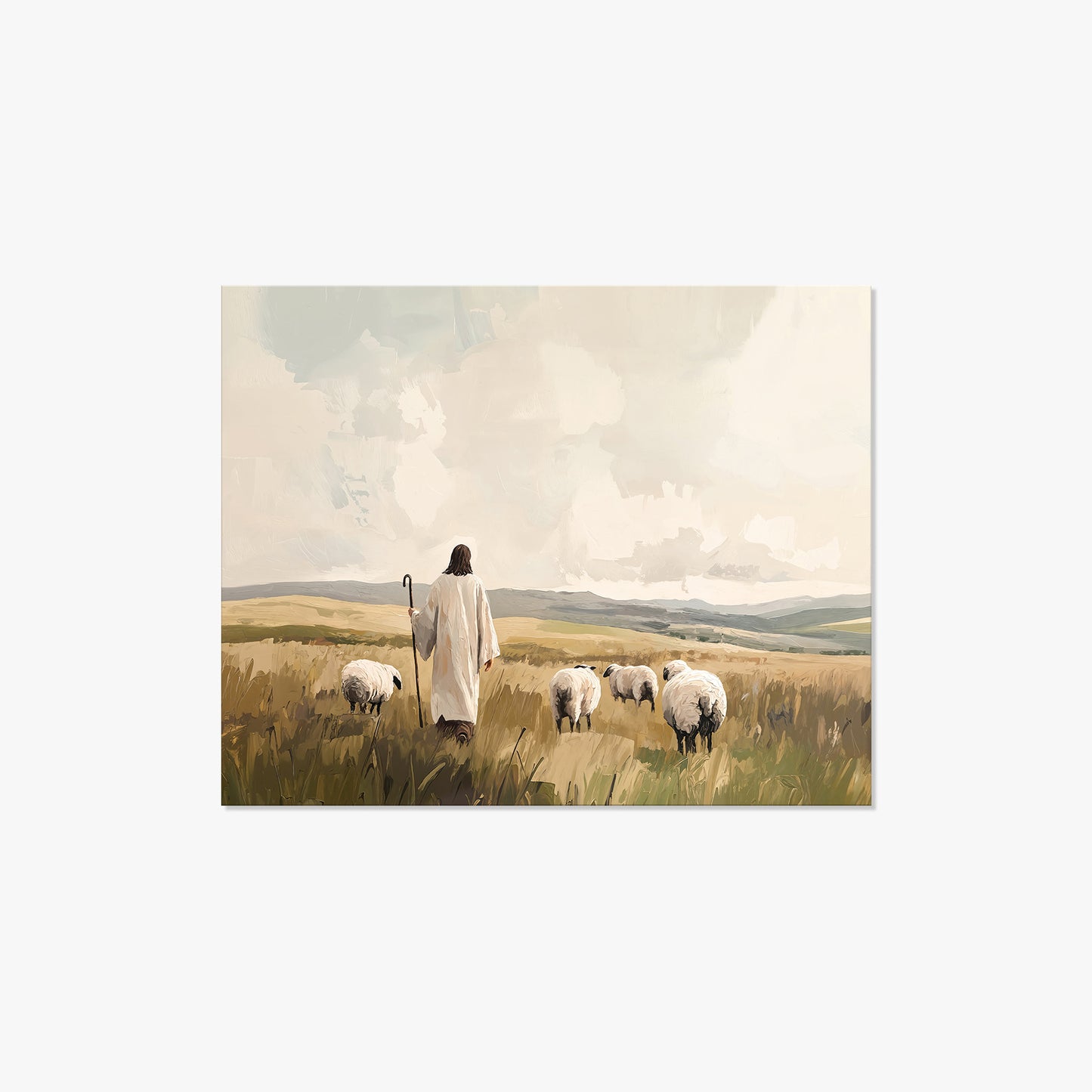 The Lord is my shepherd - landscape