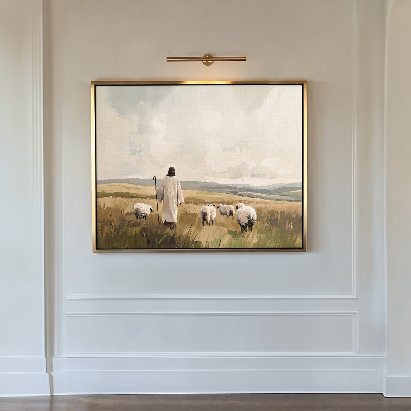 The Lord is my shepherd - landscape