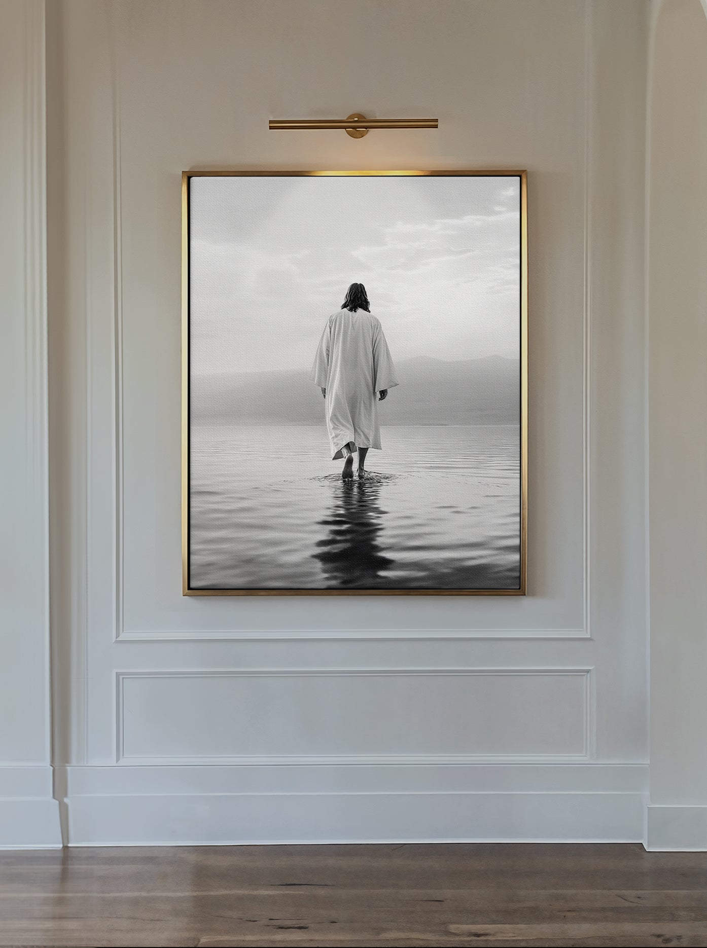 Divine Reflection - B&W