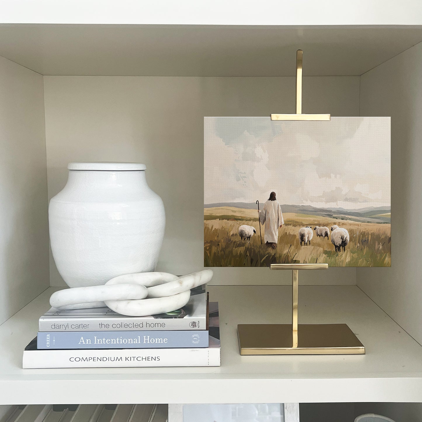 The Lord is my shepherd - landscape