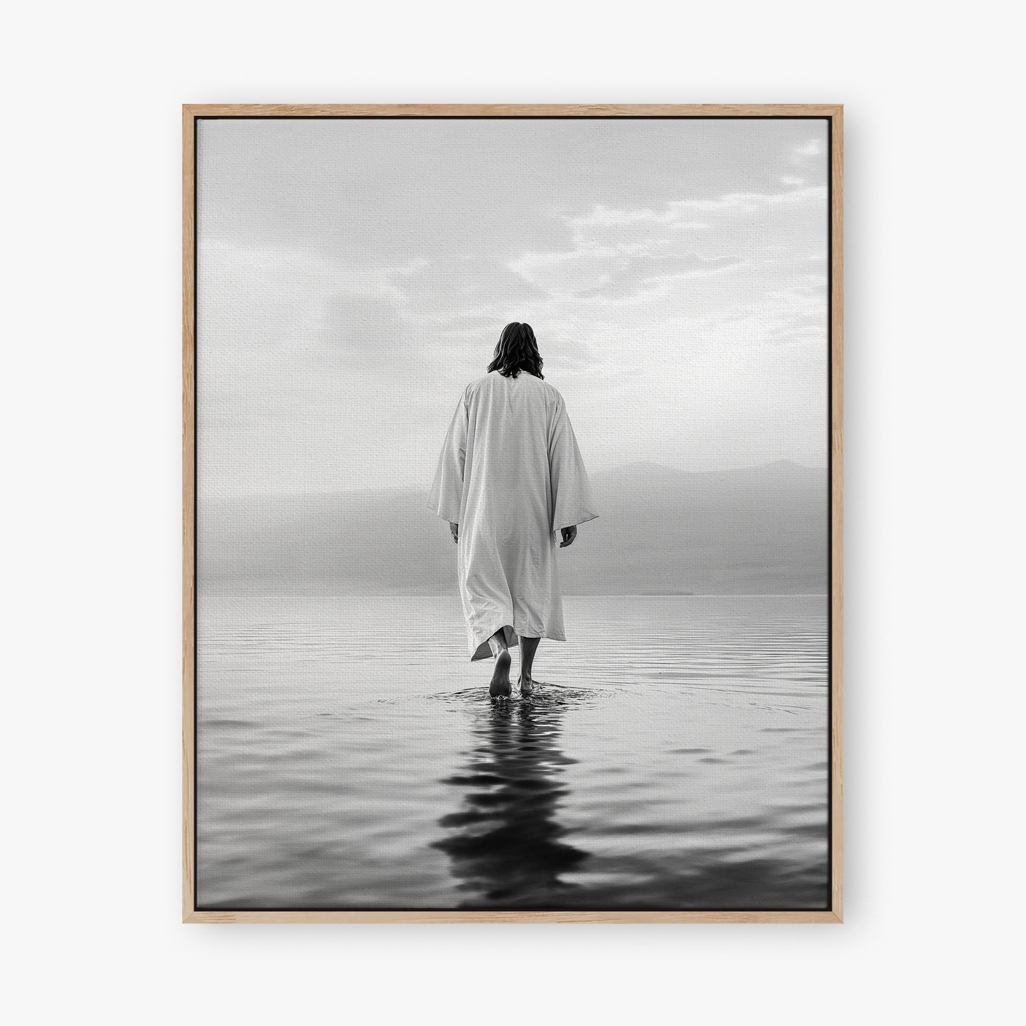 Divine Reflection - B&W