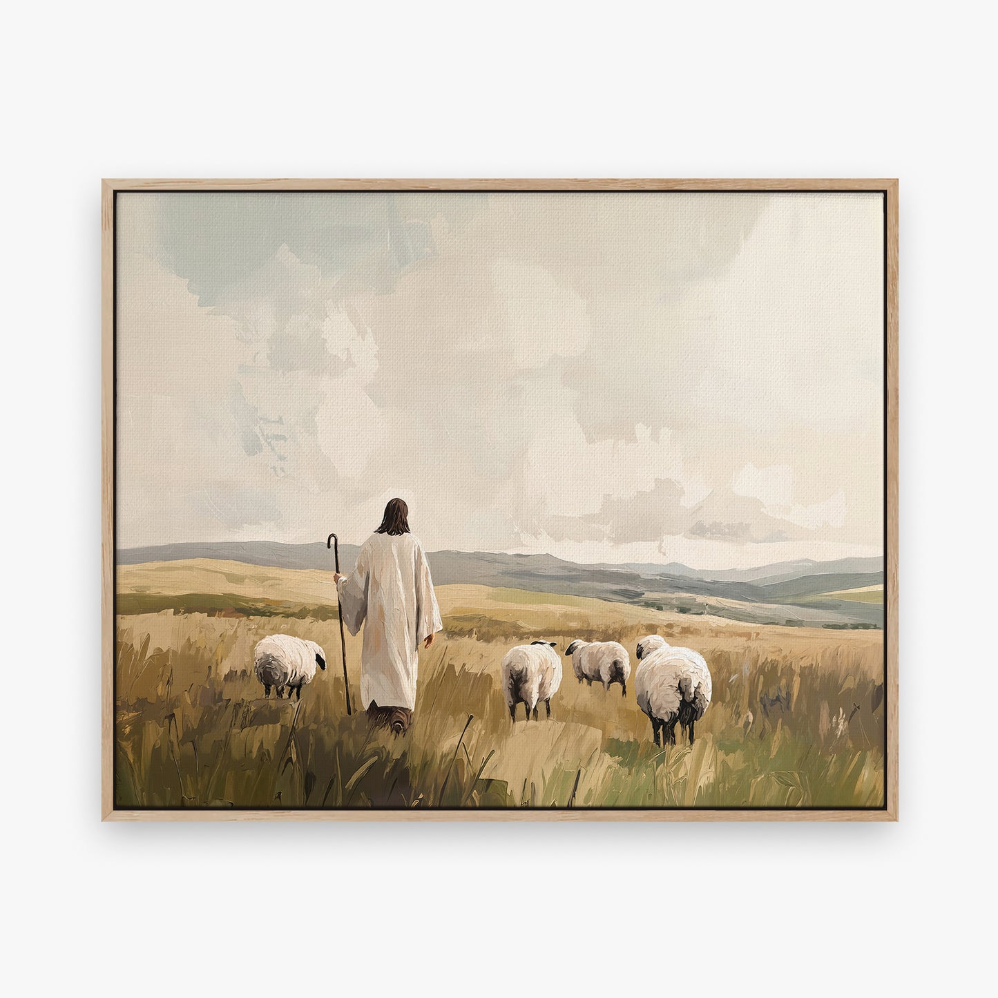 The Lord is my shepherd - landscape