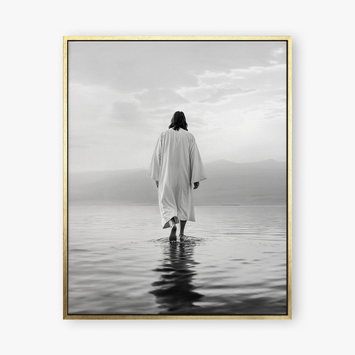 Divine Reflection - B&W