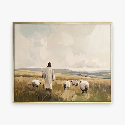 The Lord is my shepherd - landscape