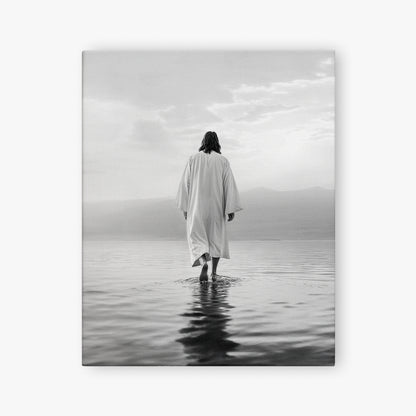 Divine Reflection - B&W