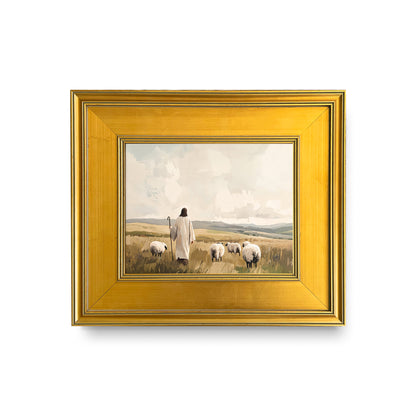 The Lord is my shepherd - landscape
