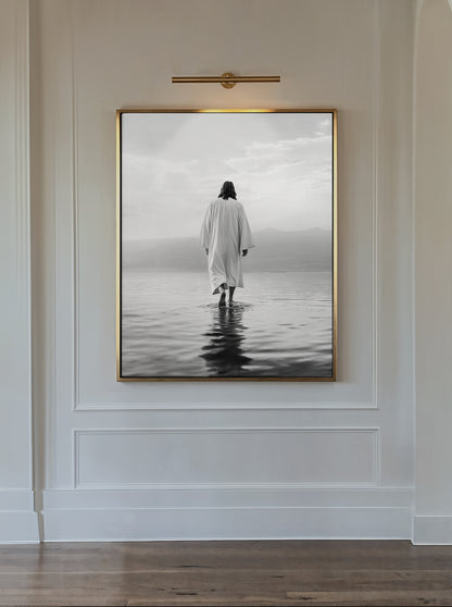 Divine Reflection - B&W